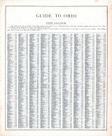 Ohio - Guide 1, United States 1885 Atlas of Central and Midwestern States